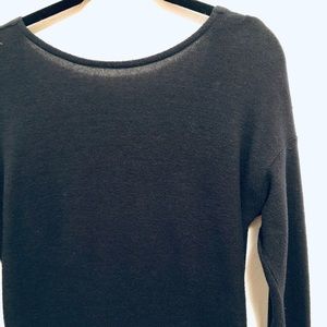 $5 SALE J. Crew Cross Back Navy Soft Sweater